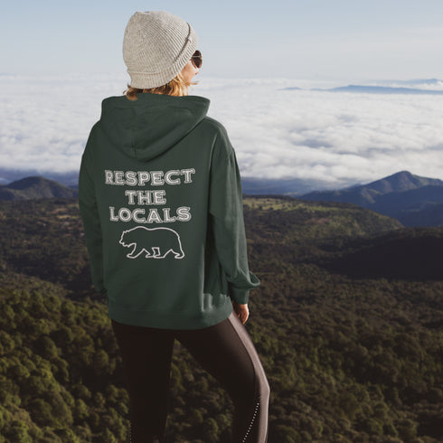 Respect The Locals Double Sided Hoodie